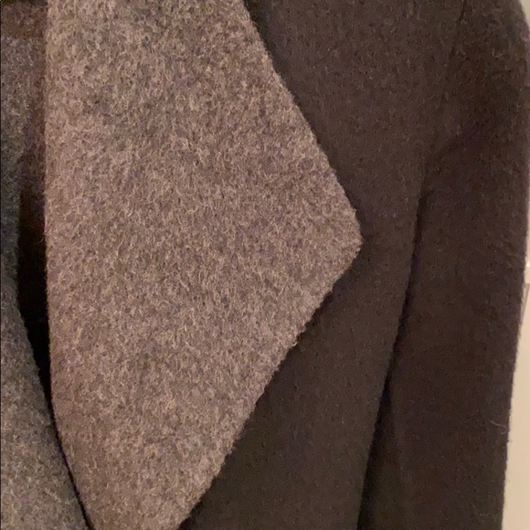 Meghan Markle’s favorite winter coat reversible Black wool gray wool classic - Picture 11 of 17